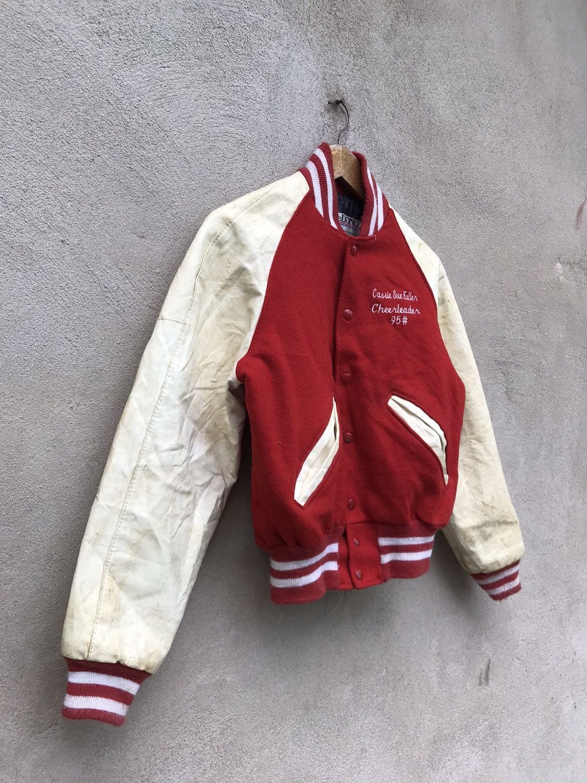 Infinite Archives RARE 90s DELONG CARSIE SUE KELLER OLD VARSITY JACKET Size US XS / EU 42 / 0 - 3 Thumbnail