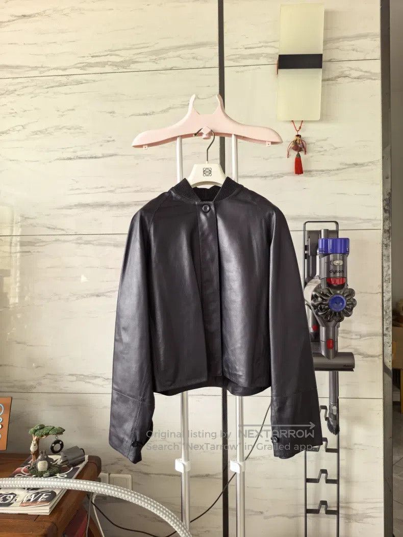Loewe Loewe Lamb leather jacket, pure leather material, baseball Size XS / US 0-2 / IT 36-38 - 1 Thumbnail