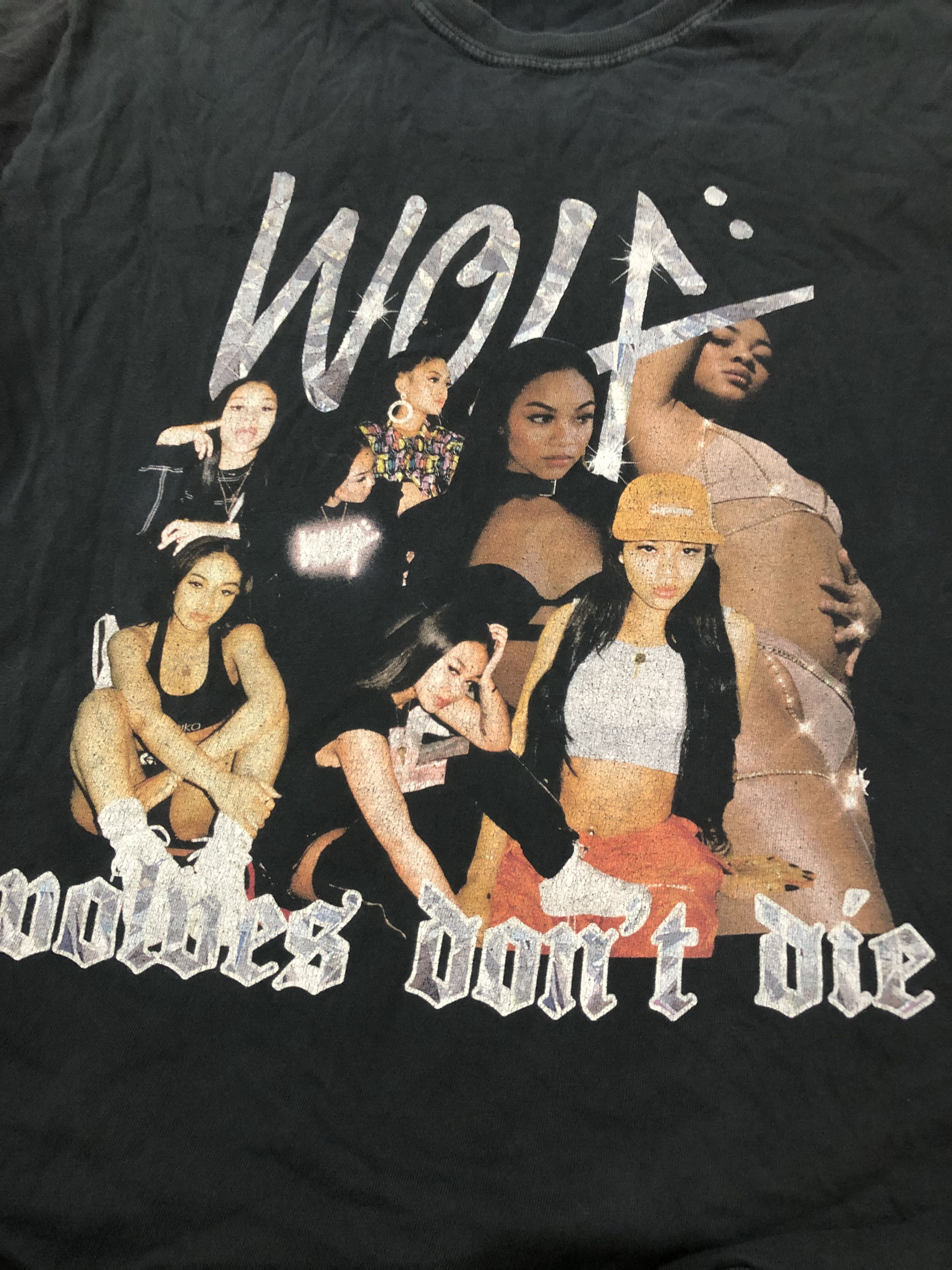Rap Tees × Vintage Vintage Wolf Wolves Don’t Die Tshirt Size US L / EU 52-54 / 3 - 3 Thumbnail