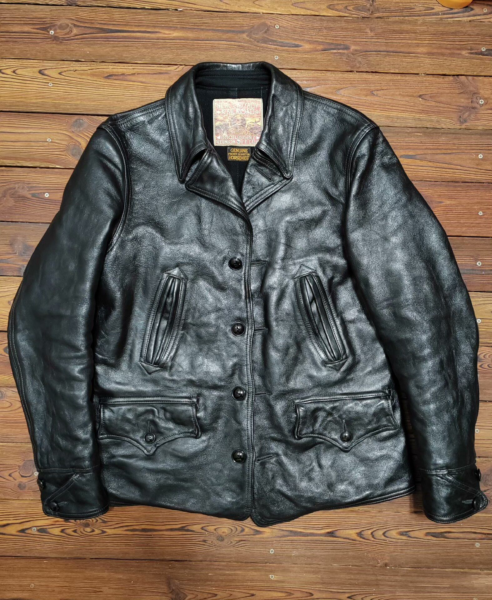 Freewheelers FREEWHEELERS Dispatcher Leather Jacket Size US M / EU 48-50 / 2 - 1 Thumbnail