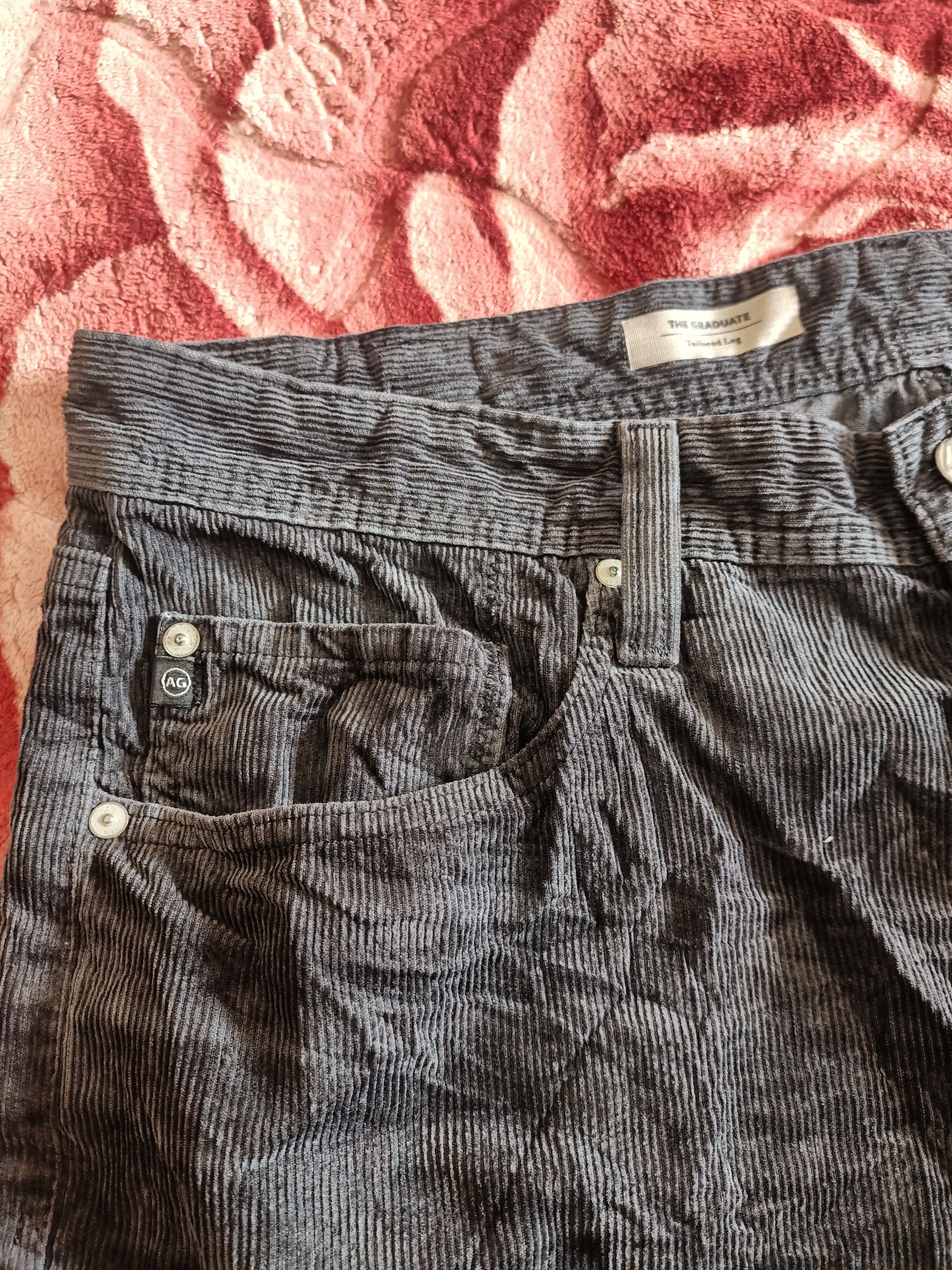 AG Adriano Goldschmied Adriano Goldschmied The Graduate corduroy jeans Size US 37 - 2 Thumbnail