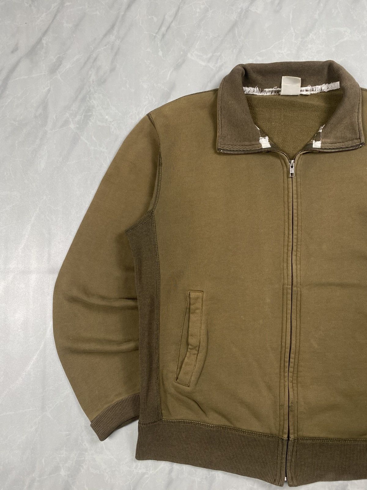 Avirex Vintage Avirex Distressed Zipper Sweater Jacket Size US M / EU 48-50 / 2 - 3 Thumbnail