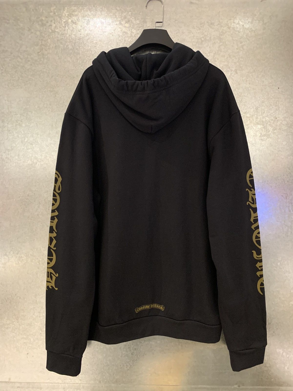 Chrome Hearts Army green vertical logo hoodie Size US L / EU 52-54 / 3 - 2 Thumbnail