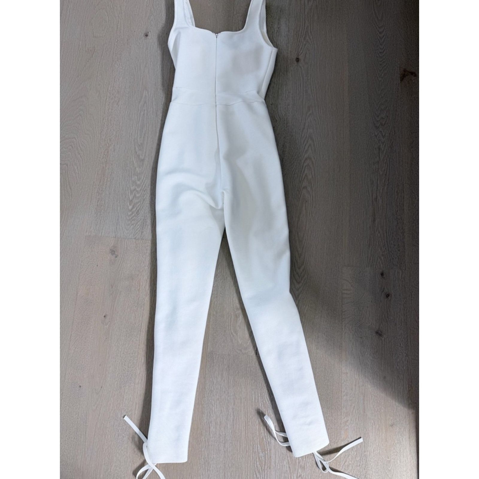 Other New Y2K Vacation White Lace-Up High-Waist Jumpsuit size S Size S / US 4 / IT 40 - 11 Thumbnail