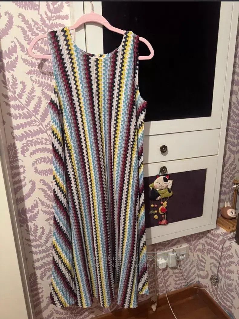 Issey Miyake Issey Miyake Rainbow Dress Size XXL / US 16-18 / IT 52-54 - 1 Thumbnail