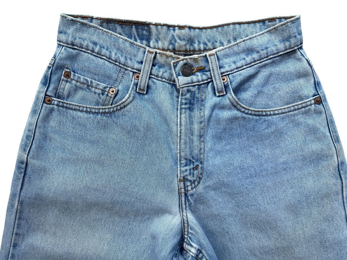 Levi's Vintage 90s Levis 505 Batwing Tag Stone Wash Jeans 28x32 Size 28" / US 6 / IT 42 - 6 Thumbnail