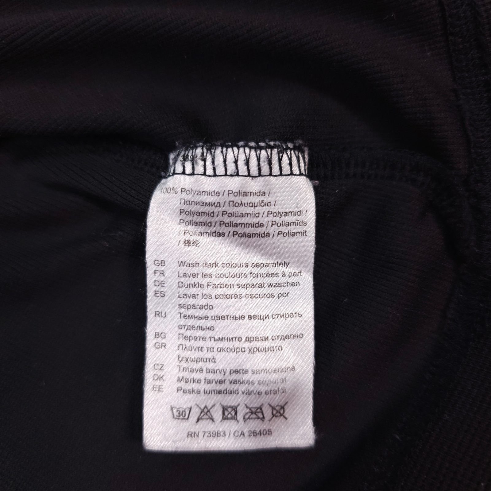 Helly Hansen Helly Hansen Crew Technical Polo Shirt Black Sz Small Size S / US 4 / IT 40 - 7 Thumbnail