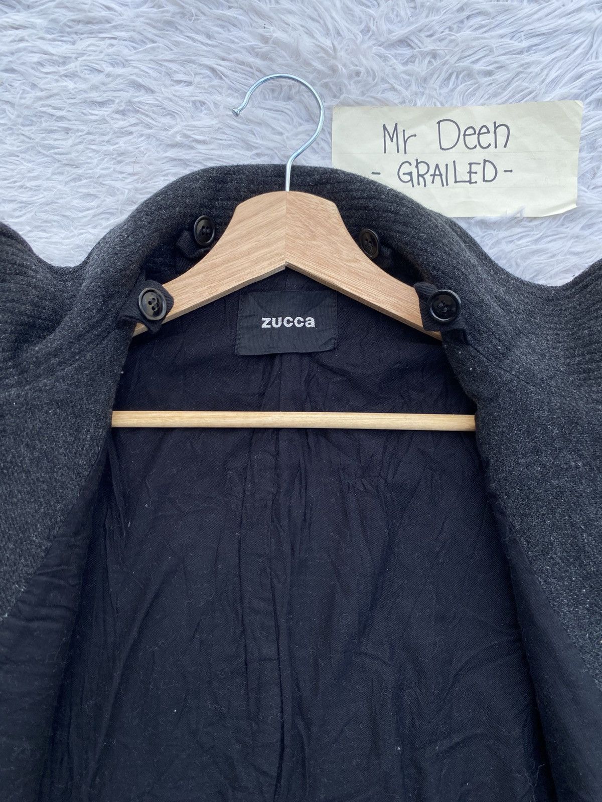 Zucca Rare Vintage Zucca by Issey Miyake Wool Jacket Size US M / EU 48-50 / 2 - 8 Thumbnail