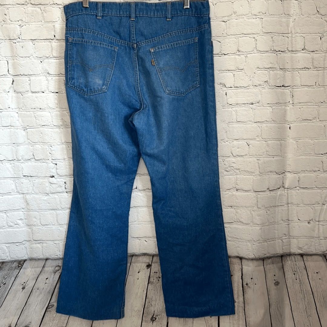 Levi's VINTAGE Levi’s Men’s Orange Tab Jeans Straight Jeans 36x30 Blue 30in Inseam Mens Jeans Comfort Dad Jeans Skosh Size US 36 / EU 52 - 7 Thumbnail