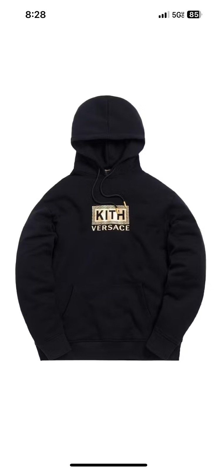 Kith × Versace Kith × Versace Greek Key Hoodie Size US M / EU 48-50 / 2 - 1 Thumbnail