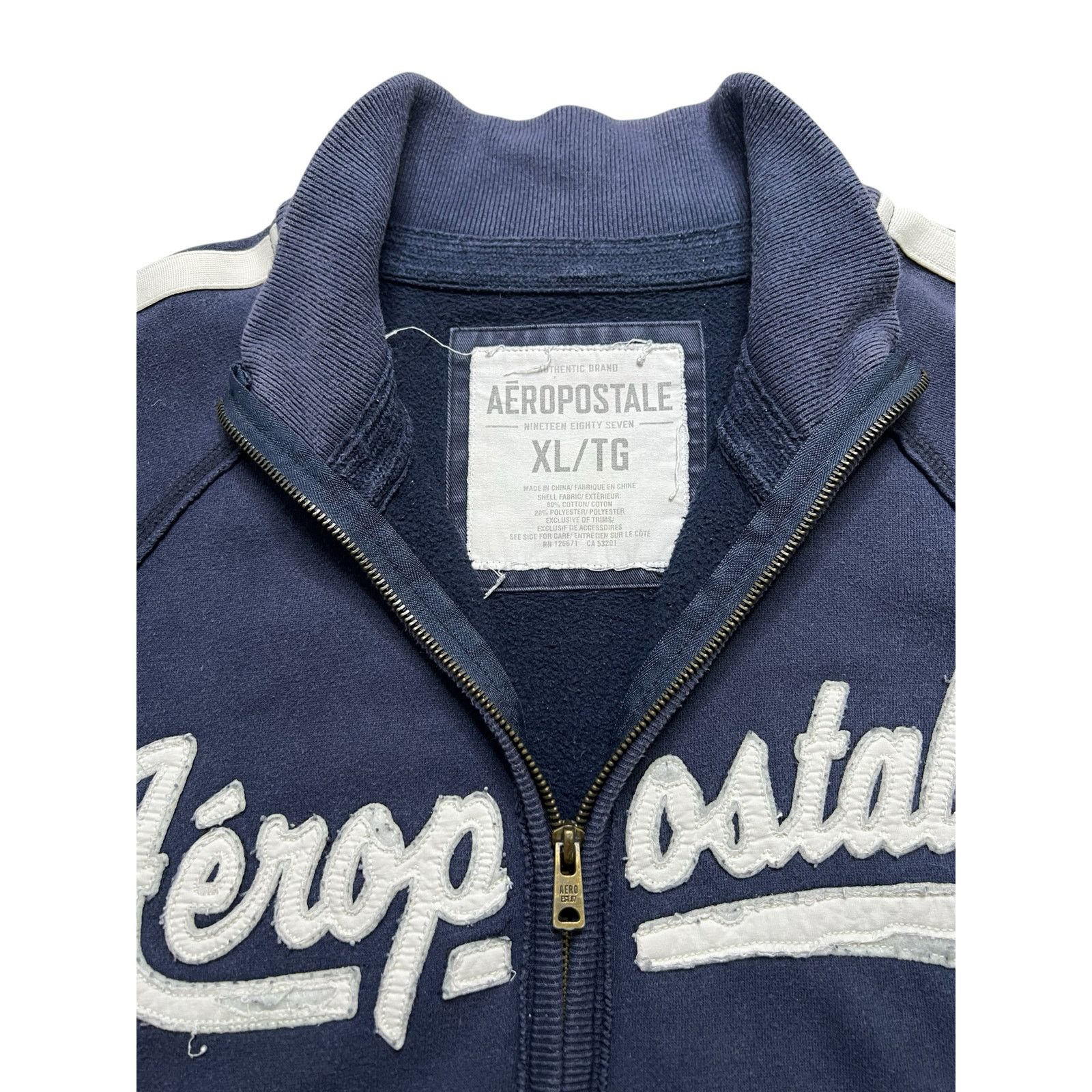 Aeropostale Vintage Aeropostale Track Jacket Men Size XL Y2K USA Size US XL / EU 56 / 4 - 4 Thumbnail