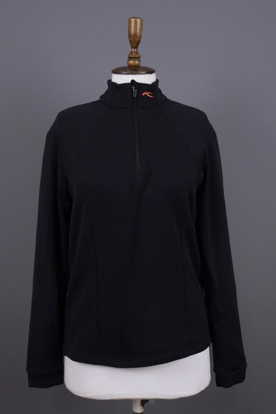 KJUS Kjus Red Black High Neck 1/4 Zip Activewear Sweater Size XL Size XL / US 12-14 / IT 48-50 - 1 Thumbnail