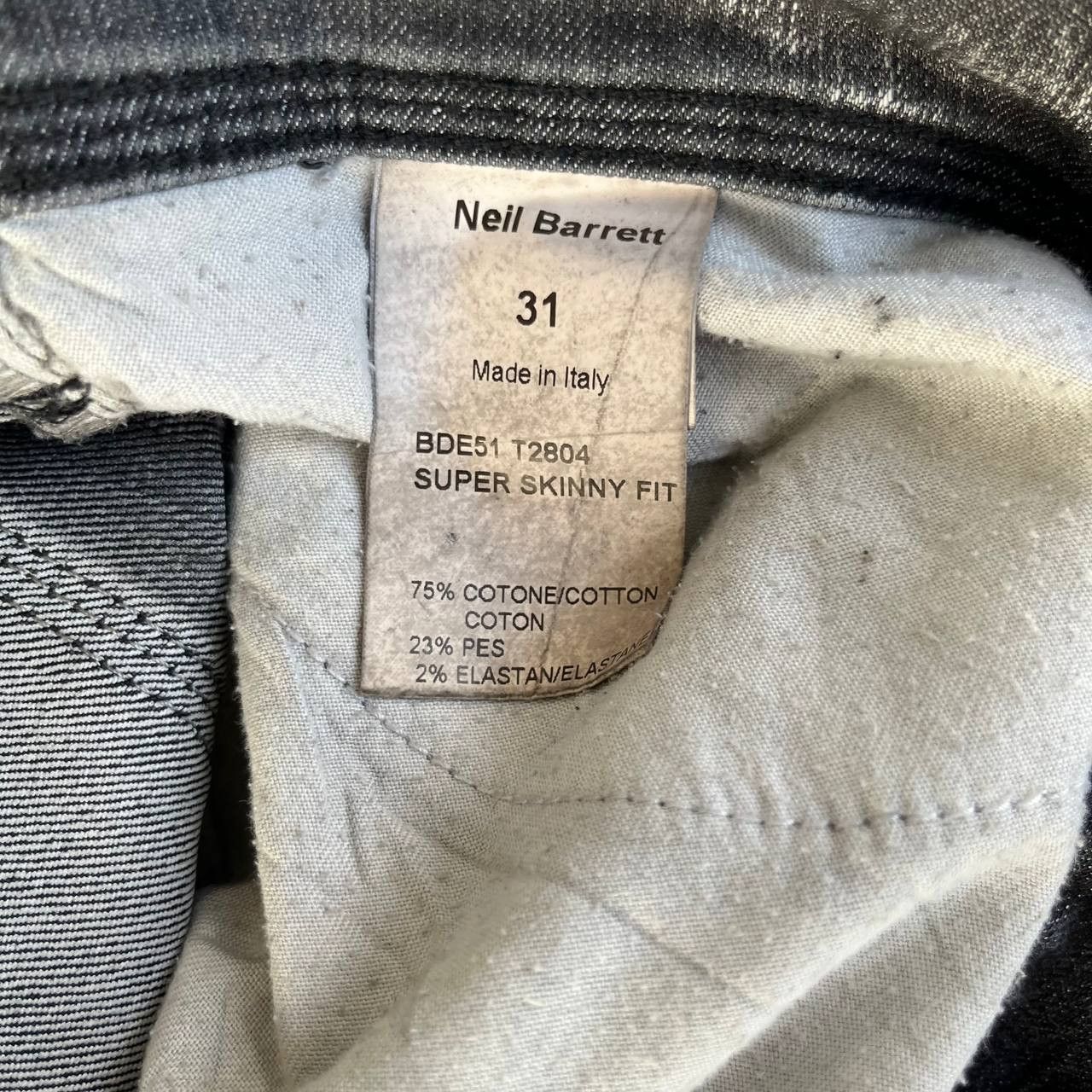 Neil Barrett Neil Barret special garment jeans Size US 32 / EU 48 - 9 Thumbnail