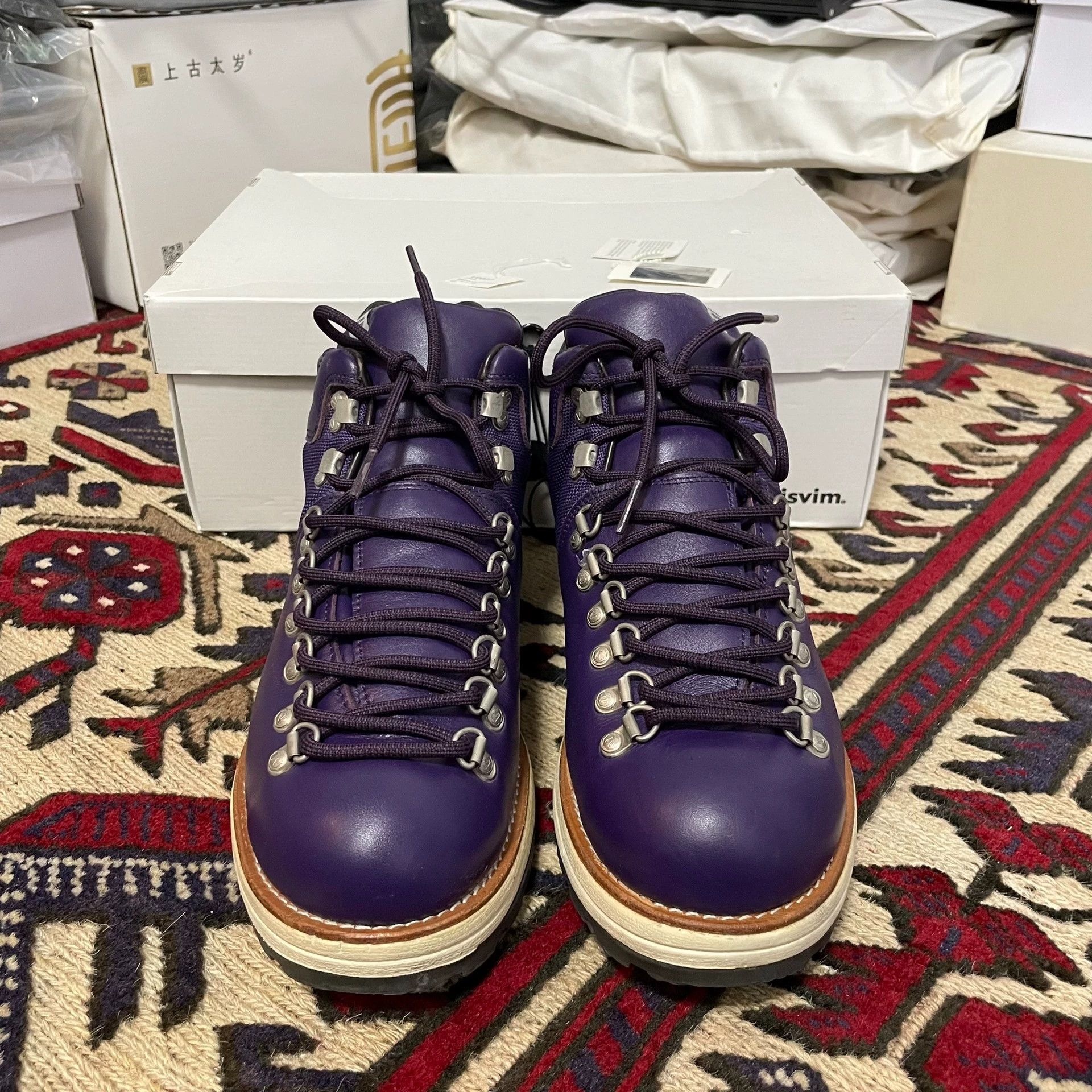 Visvim visvim 11aw serra boots purple 9.5 near mint Size US 9.5 / EU 42-43 - 4 Thumbnail
