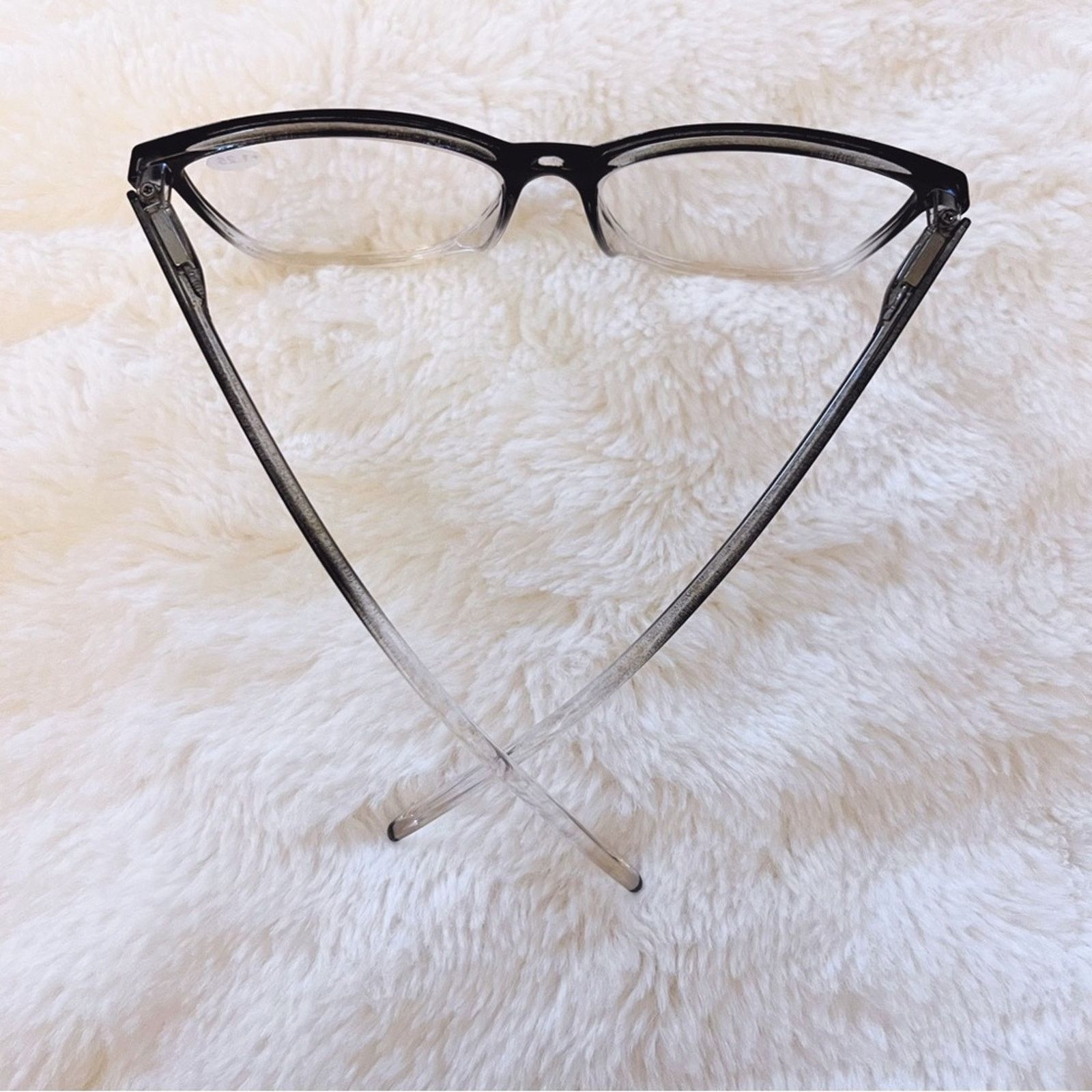 Other Emma Clear & Black Two Tone Reader Glasses Size ONE SIZE - 10 Thumbnail