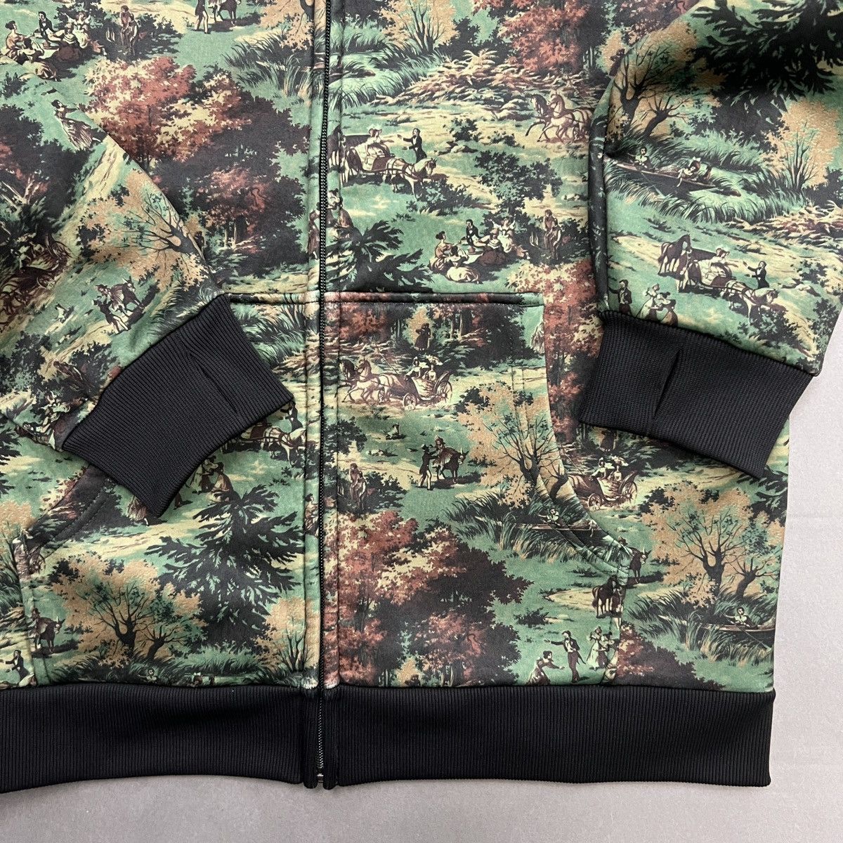 Burton BURTON Dryride Countryside Print Hooded Full Zip Jacket Size US M / EU 48-50 / 2 - 9 Thumbnail