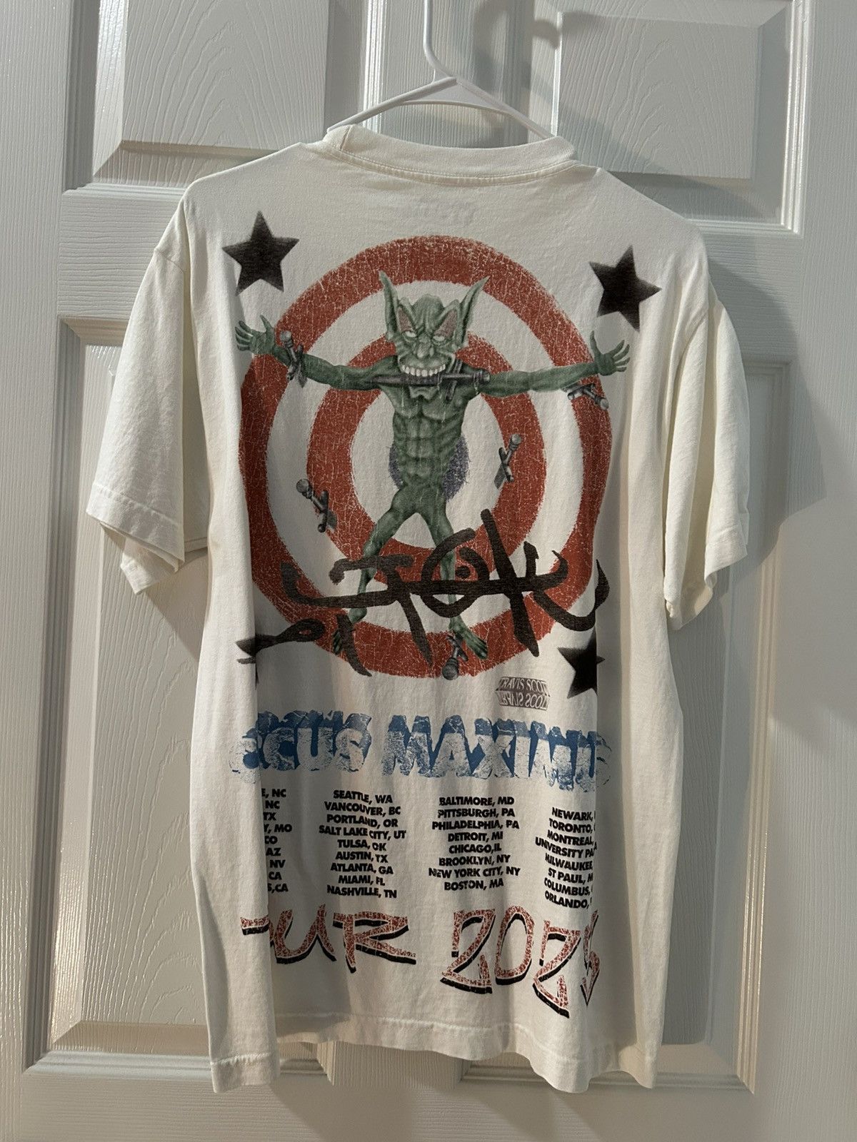 Travis Scott Travis Scott Circus Maximus Tour Tee Size US M / EU 48-50 / 2 - 2 Thumbnail