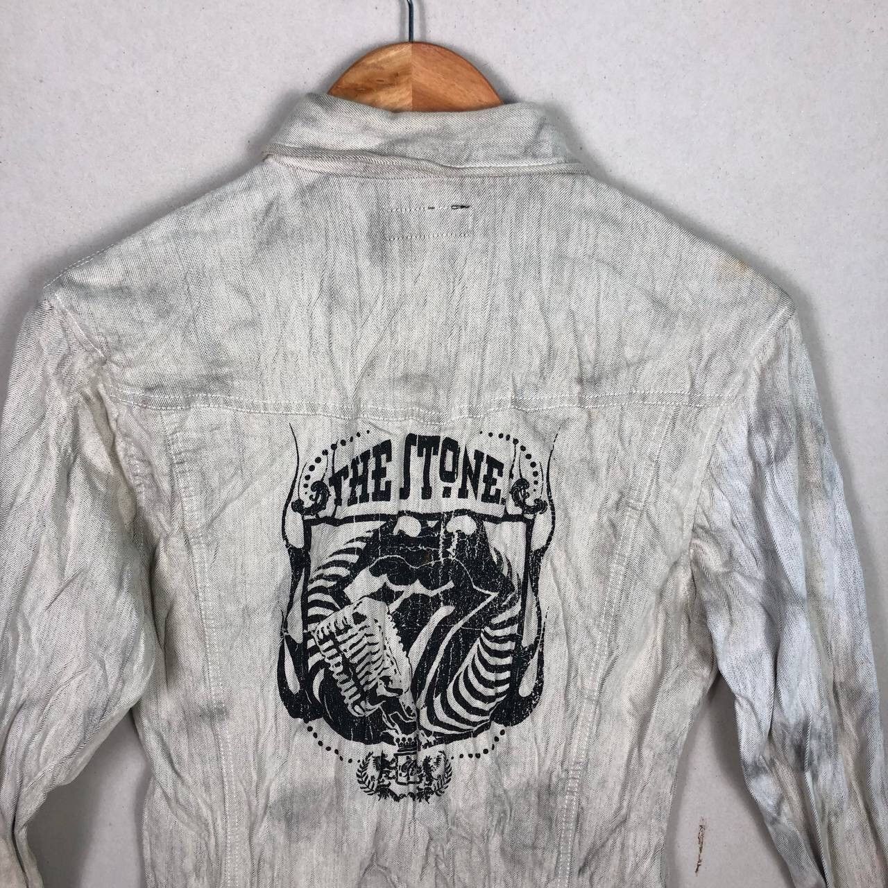Band Tees × In The Attic × The Rolling Stones Vintage The Rolling Stones In The Attic Shirt Button Size US S / EU 44-46 / 1 - 3 Thumbnail