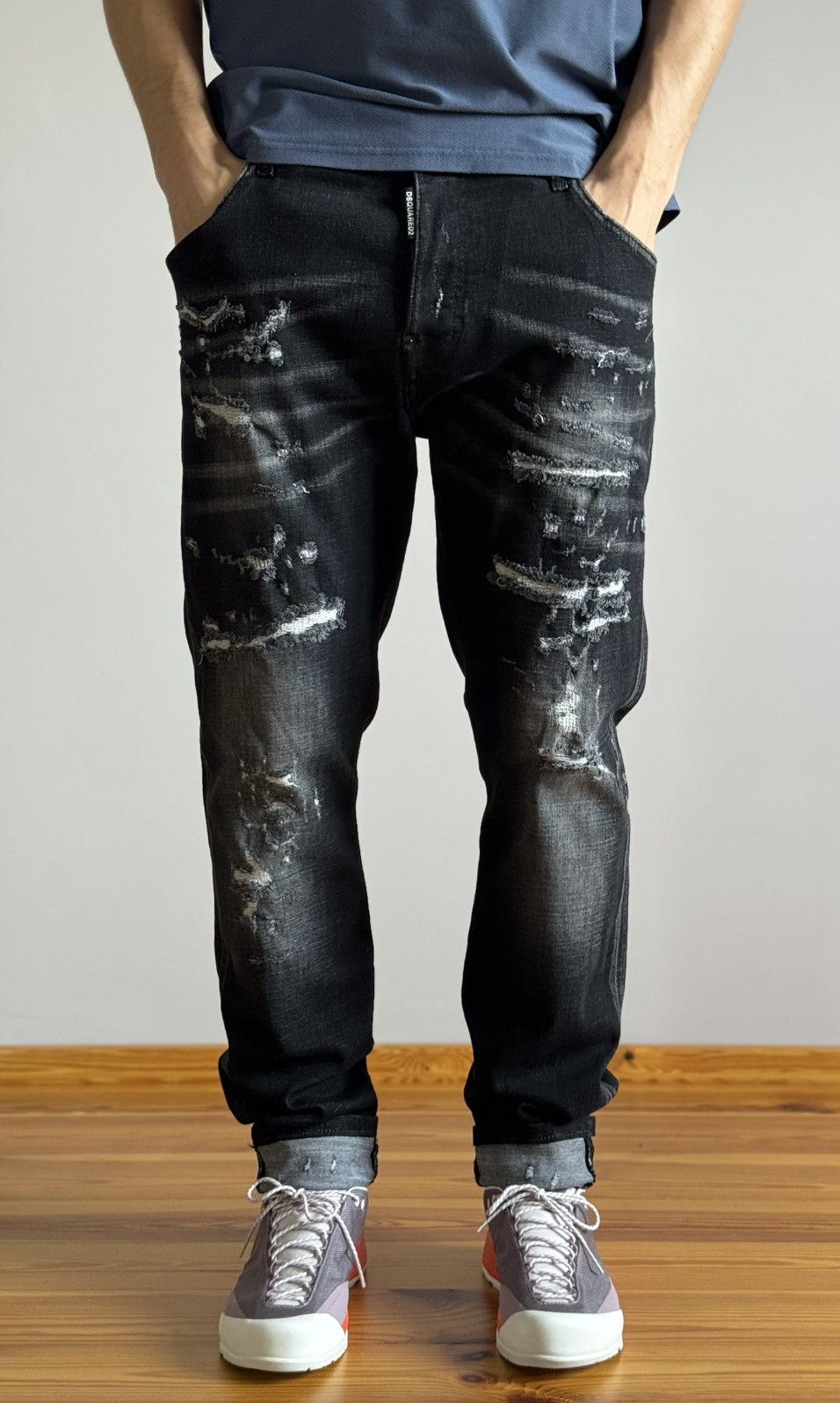 Dsquared2 Dsquared2 Distressed Denim Pants Jeans 52 Size US 33 - 8 Thumbnail
