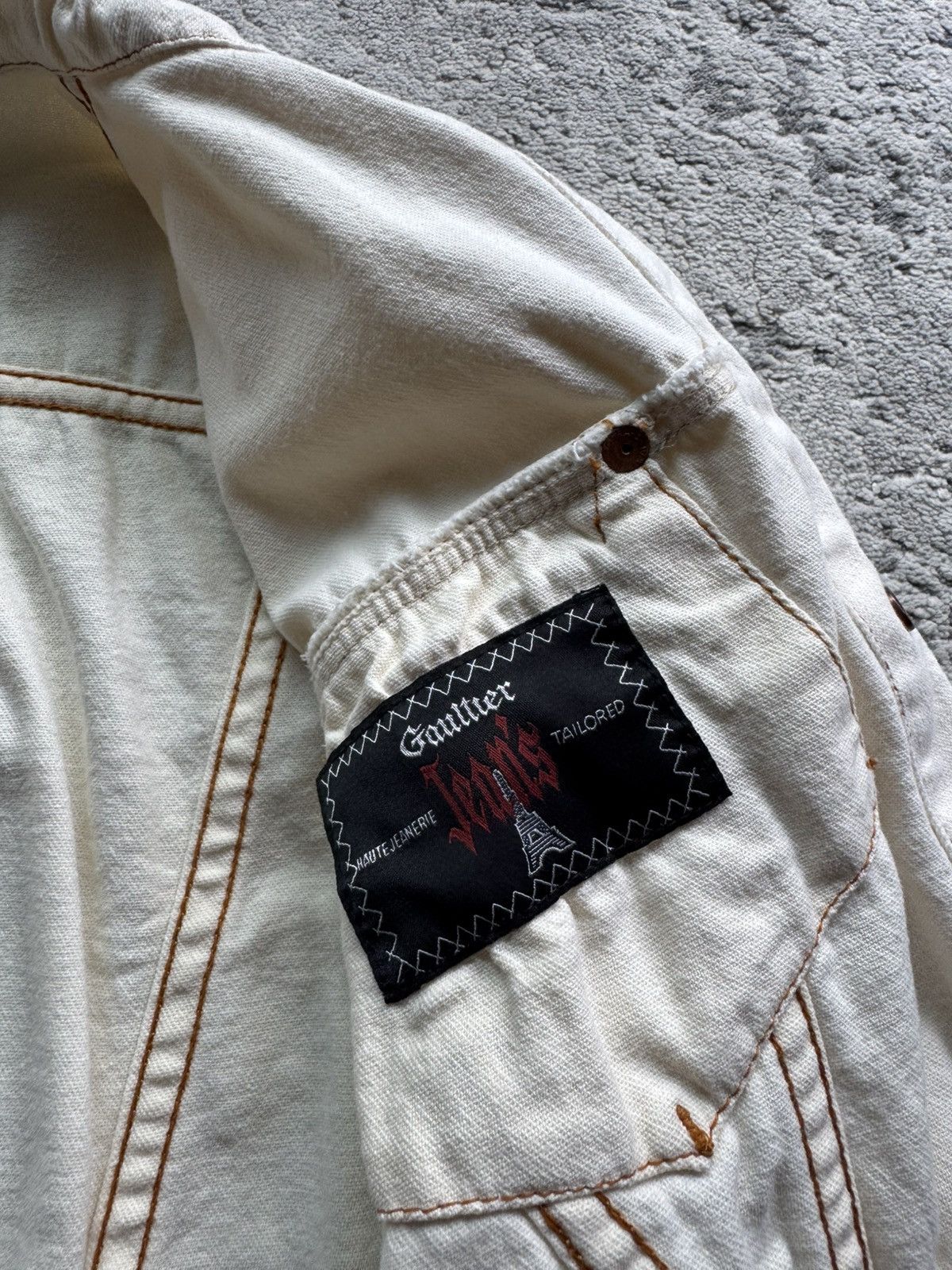 Jean Paul Gaultier Jean paul Gaultier Jeans Vintage 90s Shorty Jacket size 38 Size M / US 6-8 / IT 42-44 - 10 Thumbnail