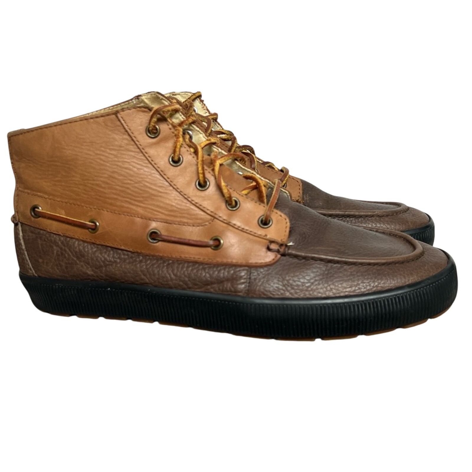 Polo Ralph Lauren Polo Ralph Lauren Delmont Mens 13 D Leather Chukka Boots Size US 13 / EU 46 - 2 Thumbnail