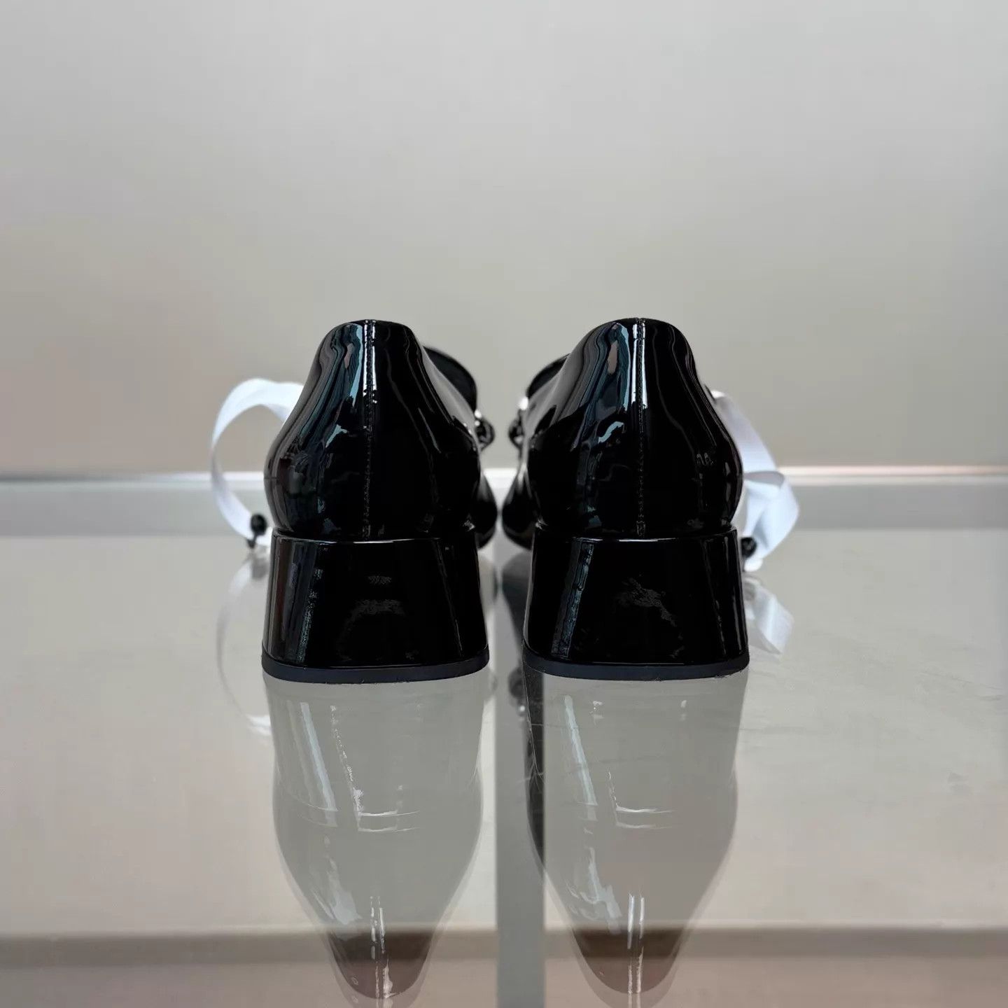 Miu Miu MIU MIU Black Patent Leather Mary Janes Size 38 Size US 7.5 / IT 37.5 - 4 Thumbnail