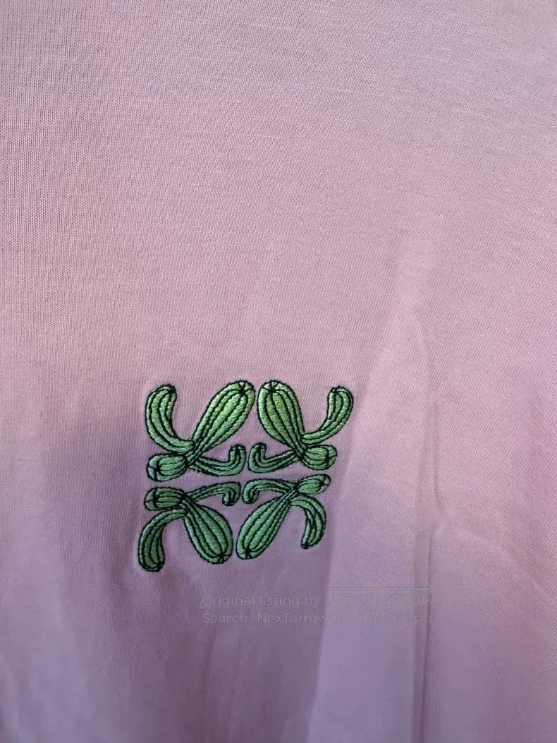 Loewe Loewe Pink Short Sleeve T-Shirt Size S / US 4 / IT 40 - 2 Thumbnail