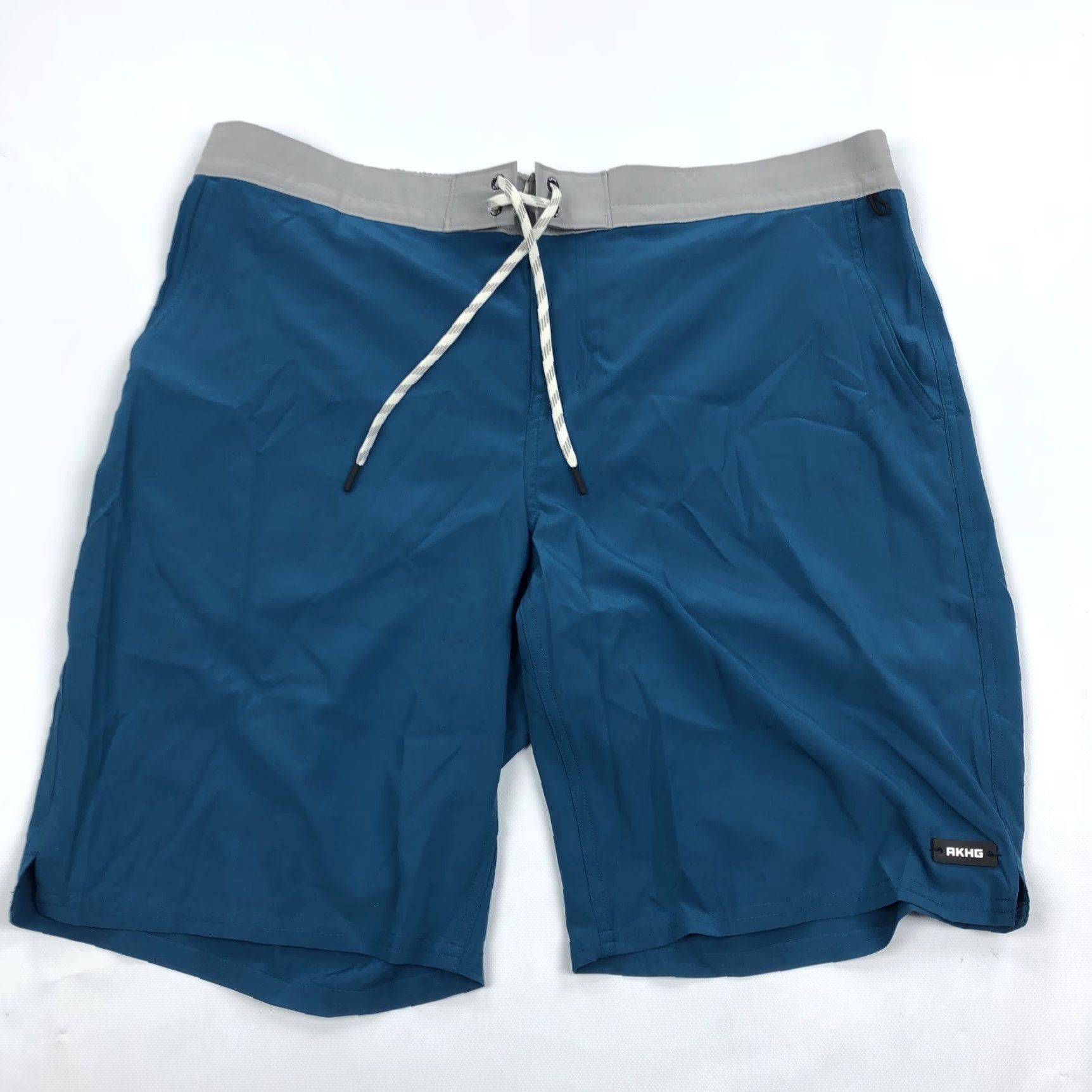 Vintage Alaskan Hardgear AKHG Men’s Swim Trunks Board Shorts Size 40 Teal Gray Size US 40 / EU 56 - 2 Thumbnail