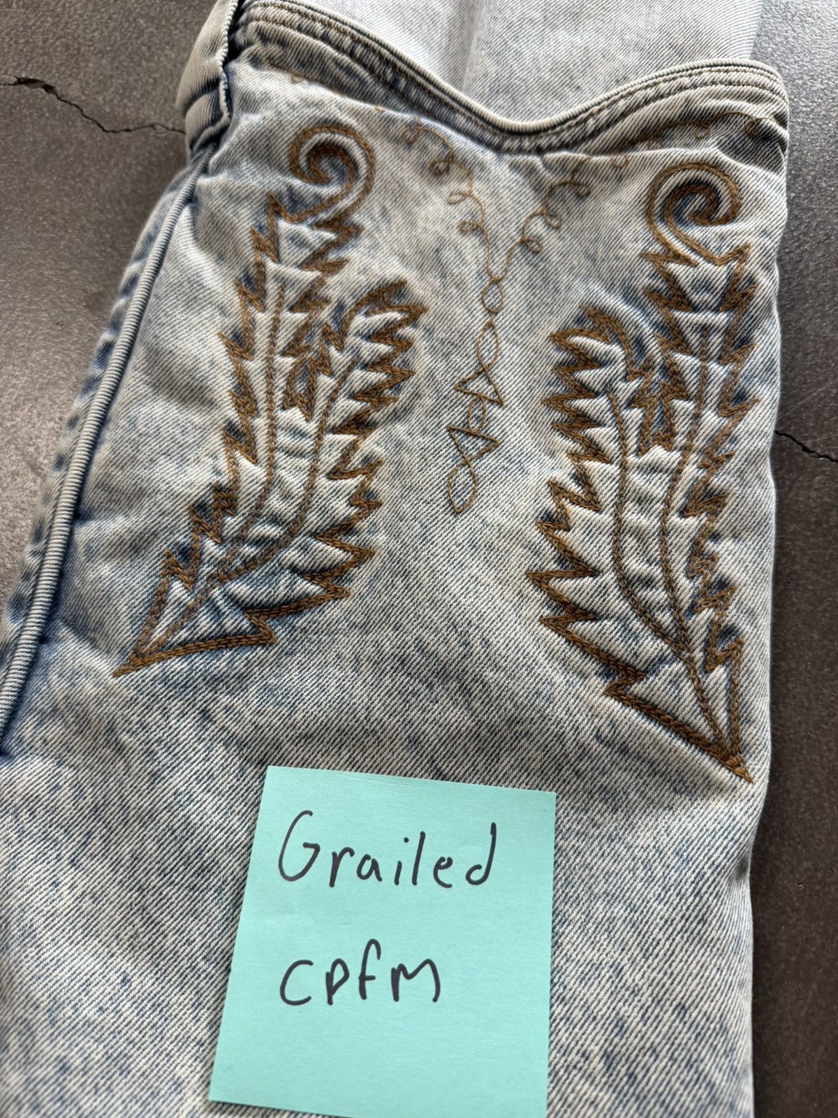 Y/Project Y Project Cowboy Cuff Jeans 29 Size US 29 - 6 Thumbnail
