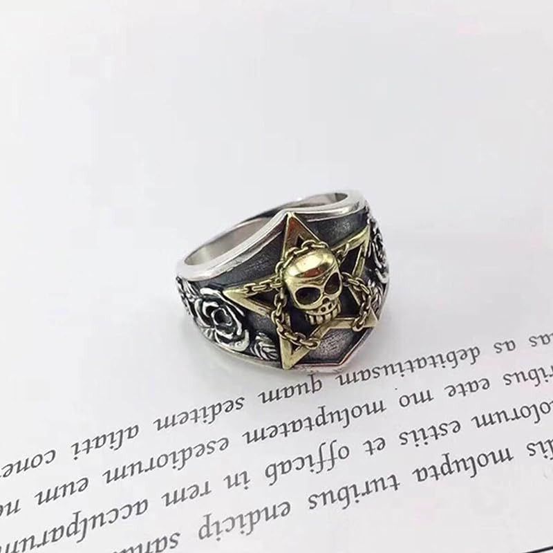 Other Gothic skull finger ring Size ONE SIZE - 1 Thumbnail