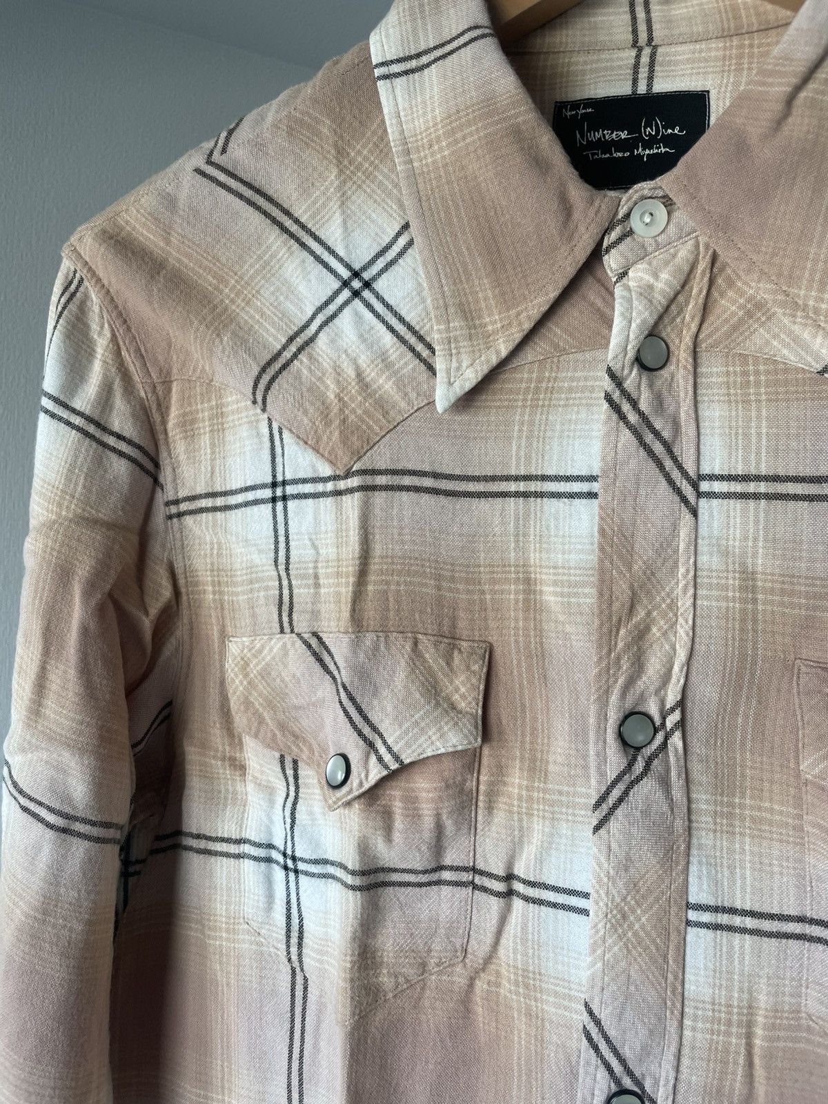 Number (N)ine SS07 Western Shirt Size US L / EU 52-54 / 3 - 5 Thumbnail