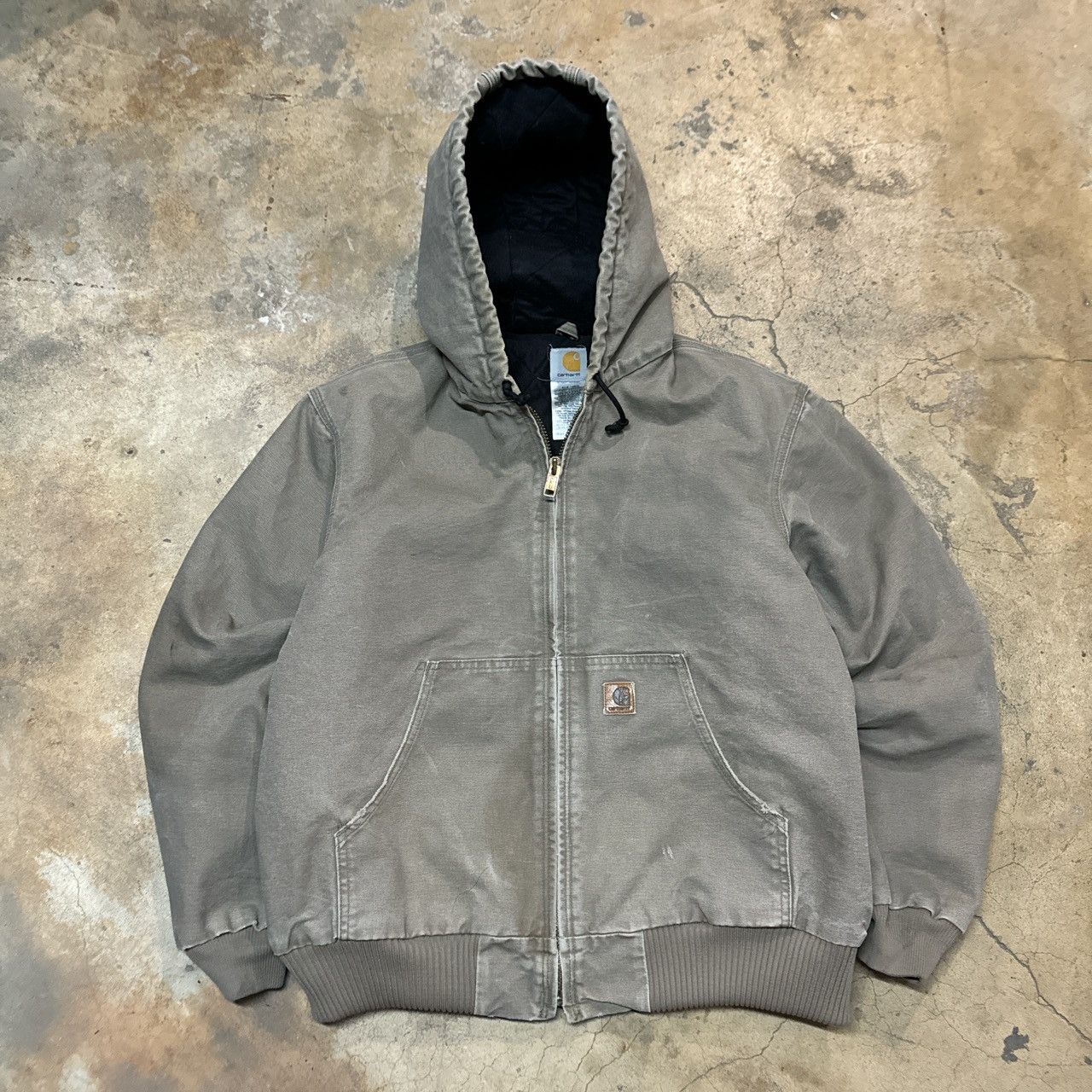 Pre-owned Carhartt X Vintage J130 Carhartt Jacket Khaki