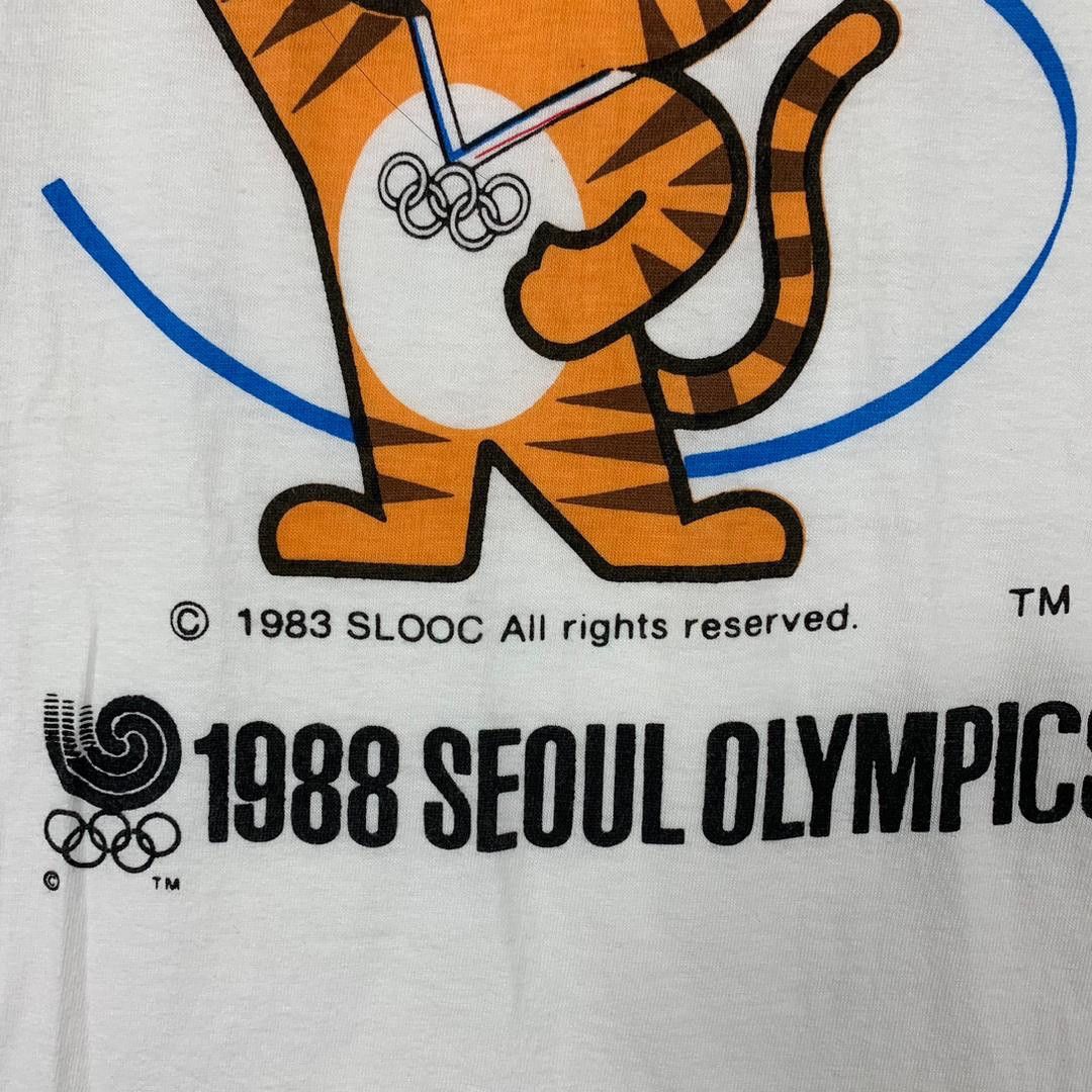 Other Vintage OLYMPICS SEOUL KOREA 1988 printed logo tee Size US M / EU 48-50 / 2 - 9 Thumbnail