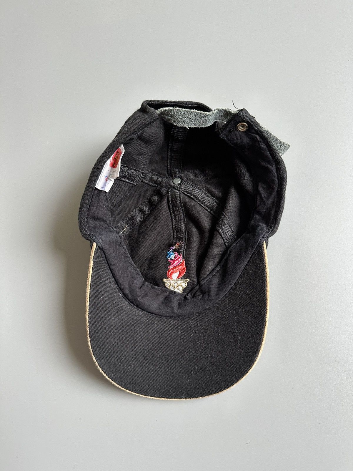 USA Olympics Vintage USA Olympic Atlanta 1996 Cap Hat McDonalds 90s Suede Size ONE SIZE - 6 Thumbnail