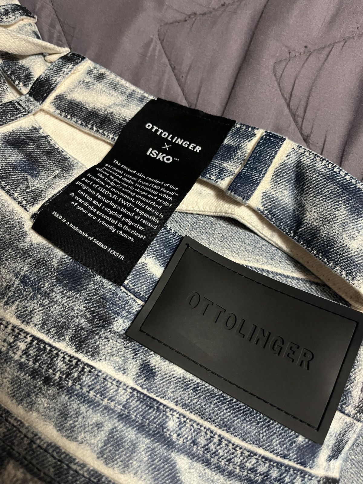Ottolinger Ottolinger signature wrap denim pants Size US 33 - 4 Thumbnail