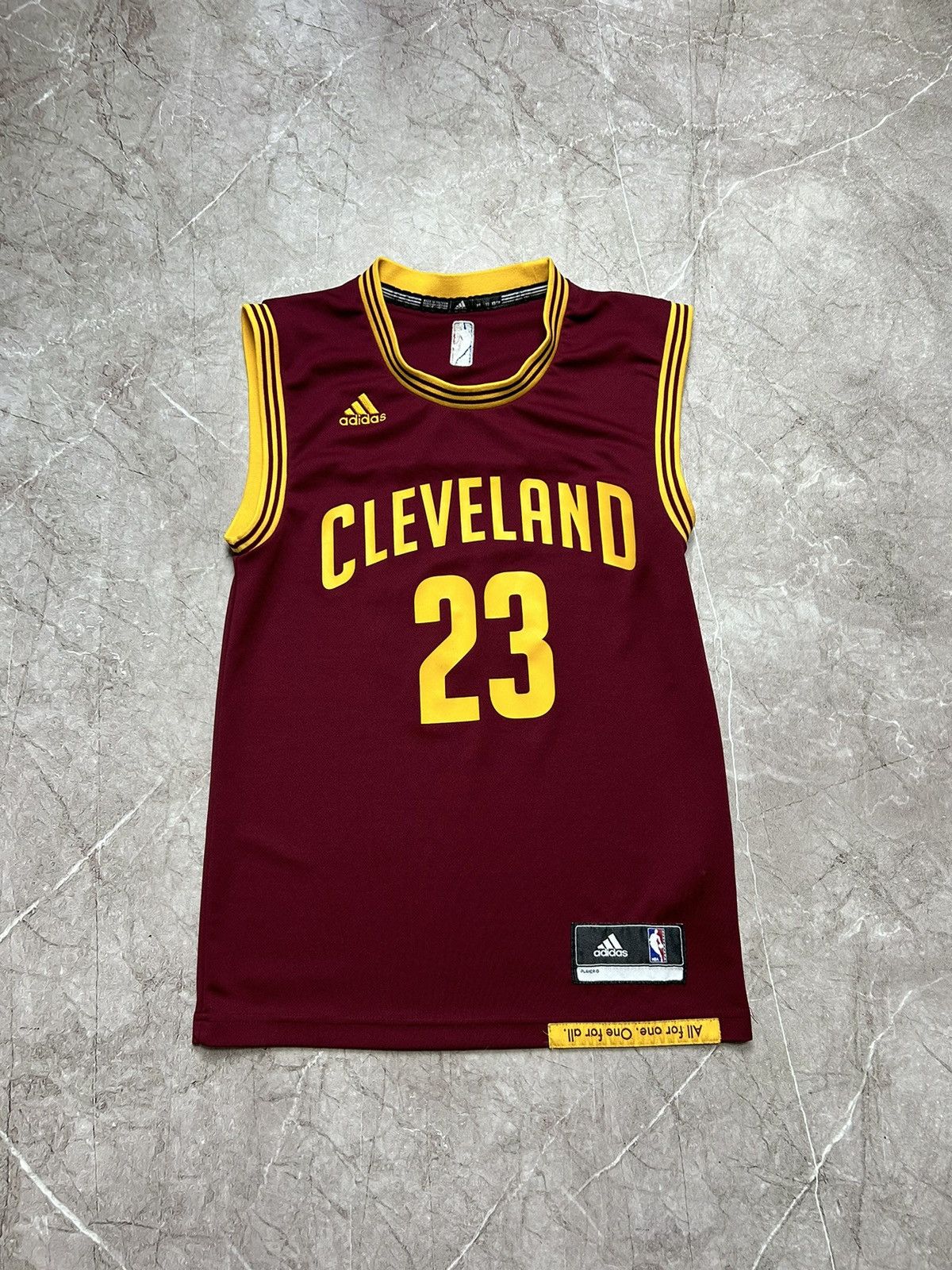 Adidas × NBA Adidas Cleveland Cavaliers #23 James Lebron NBA Jersey XC Size US XS / EU 42 / 0 - 3 Thumbnail
