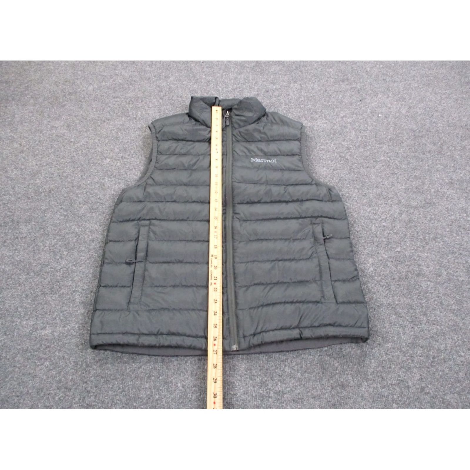 Marmot Marmot Vest Jacket Mens M Gray Down Quilted Puffer Outdoors Hiking 700 Fill Zip Full Zip Insulated Wind-Resistant Puffer Jacket Mens Size US M / EU 48-50 / 2 - 3 Thumbnail