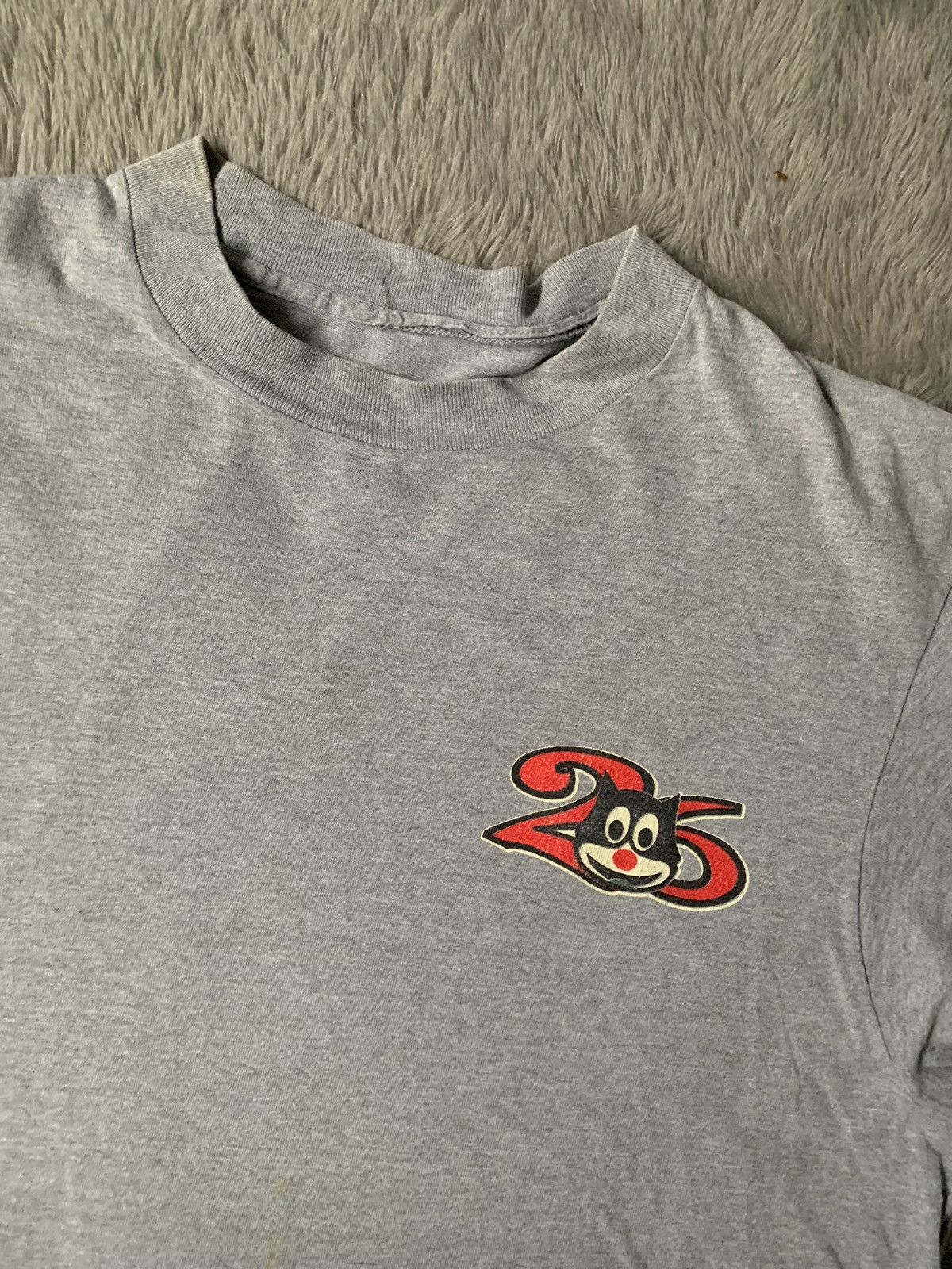 Hook-Ups Vintage 90s 26Red Felix The Cat Tee Size US L / EU 52-54 / 3 - 2 Thumbnail