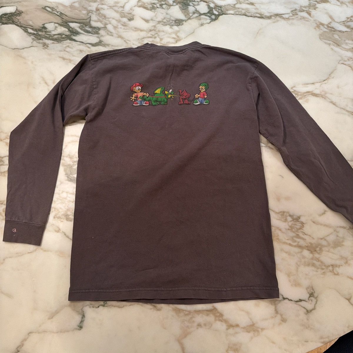 Other Dark grey Y2k long sleeve shirt Size US XS / EU 42 / 0 - 3 Thumbnail