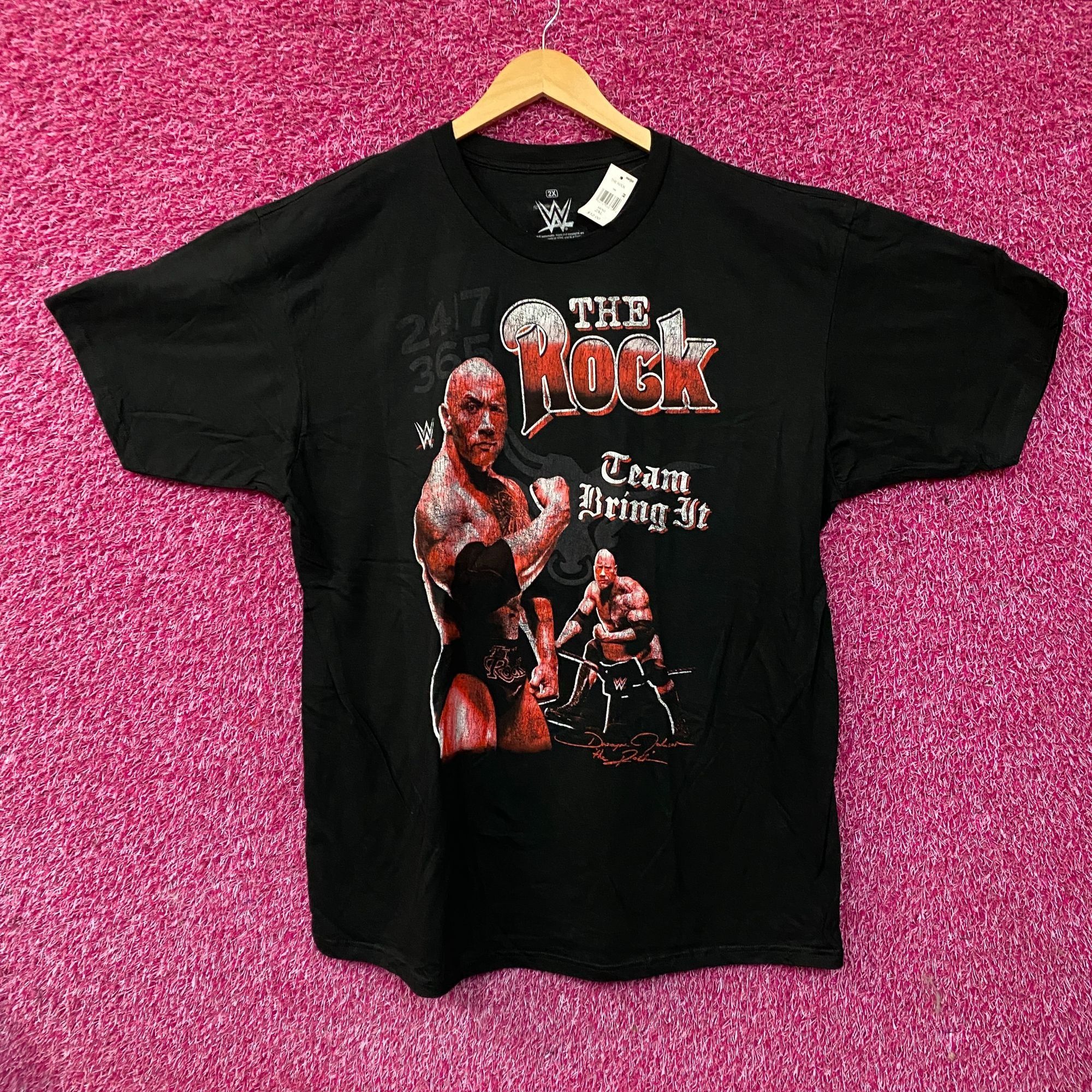 WWE WWE Dwayne The Rock Johnson Tram Bring It T-Shirt 2XL Size US XXL / EU 58 / 5 - 1 Thumbnail
