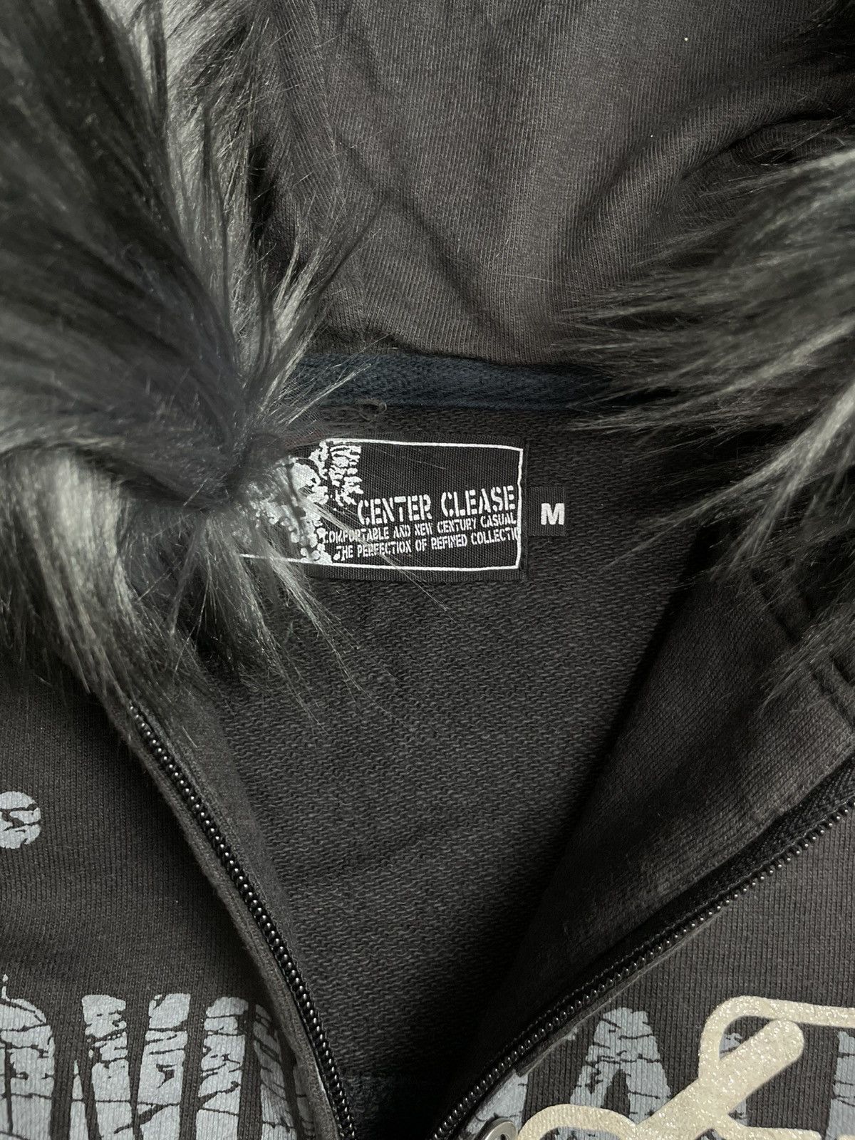 If Six Was Nine Gothic Japan Black Zip fur Hoodie Ifsix style Size US M / EU 48-50 / 2 - 4 Thumbnail