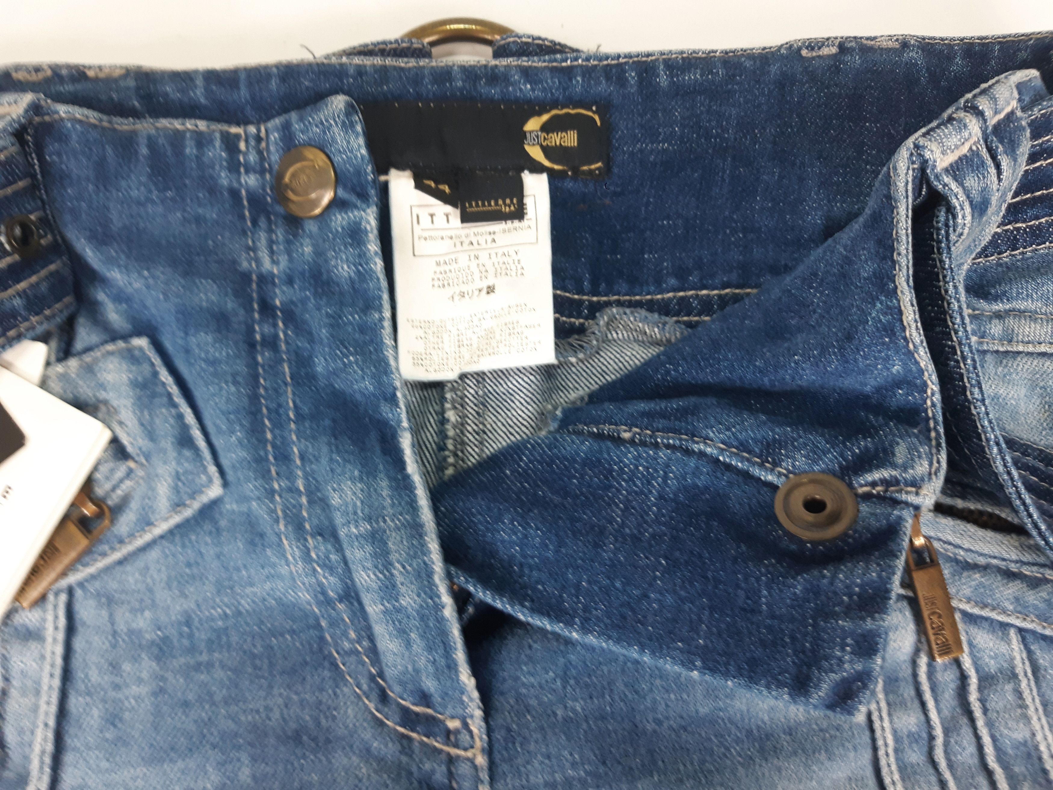 Just Cavalli Vintage JUST CAVALLI Italy Jeans size 44 NWT Size 30" / US 8 / IT 44 - 5 Thumbnail