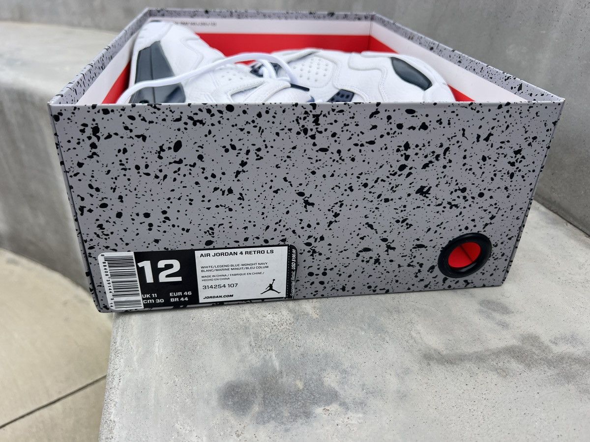 Jordan Brand Jordan 4 Retro LS Columbia Size US 12 / EU 45 - 10 Thumbnail