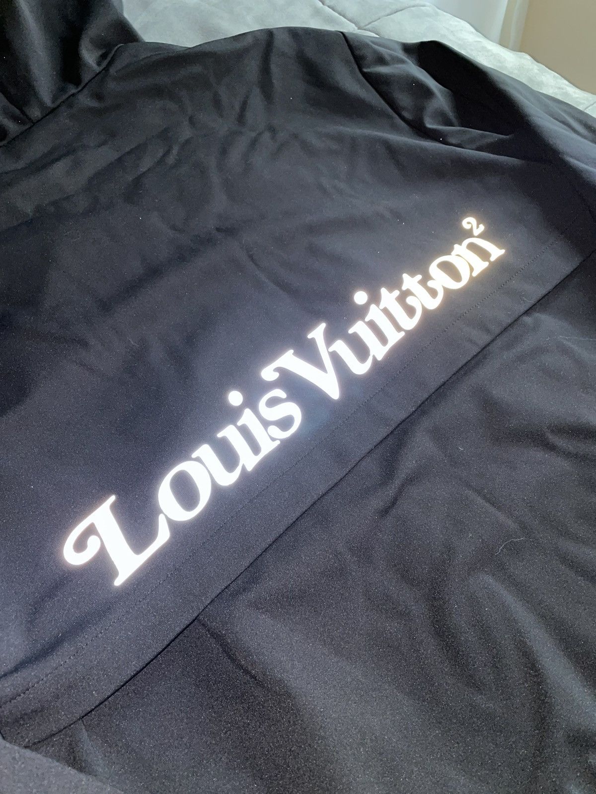 Louis Vuitton Louis Vuitton Nigo Squared Reflective Hoodie Size US M / EU 48-50 / 2 - 3 Thumbnail