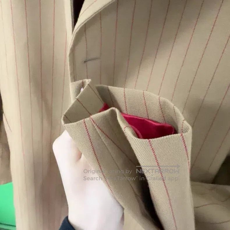 Dries Van Noten Dries Van Noten SIZE:40 Color-blocked Trench Coat Size S / US 4 / IT 40 - 3 Thumbnail