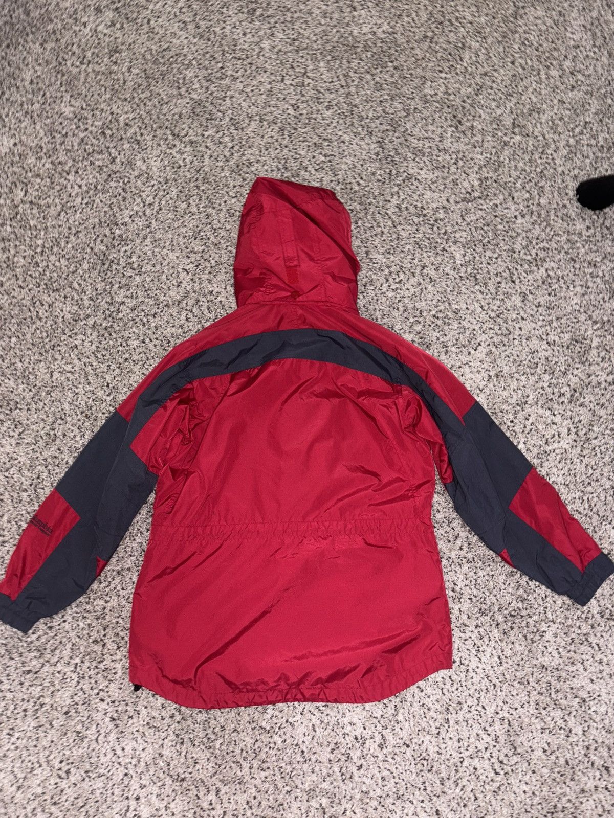 Columbia Vintage 90s Columbia Red Interchange Shell Jacket - No Liner Size S / US 4 / IT 40 - 2 Thumbnail