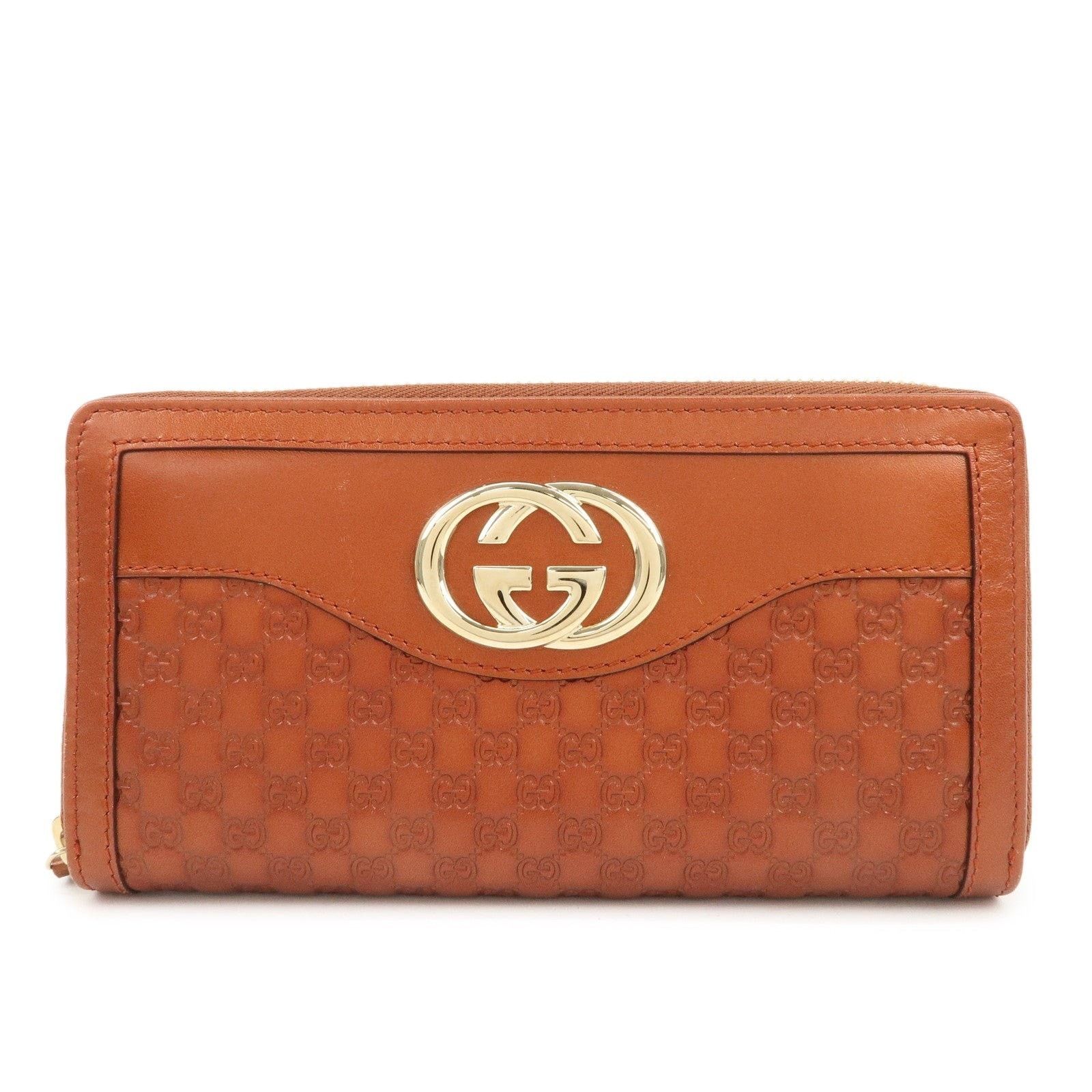 Gucci Gucci Sukey Interlocking G Microguccissima Calfskin Wallet Size ONE SIZE - 1 Thumbnail