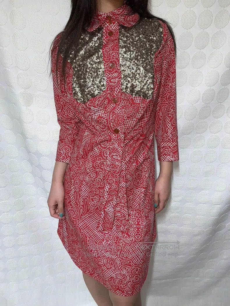 Vivienne Westwood Vivienne Westwood Sequin Patchwork Shirt Dress Size S / US 4 / IT 40 - 1 Thumbnail
