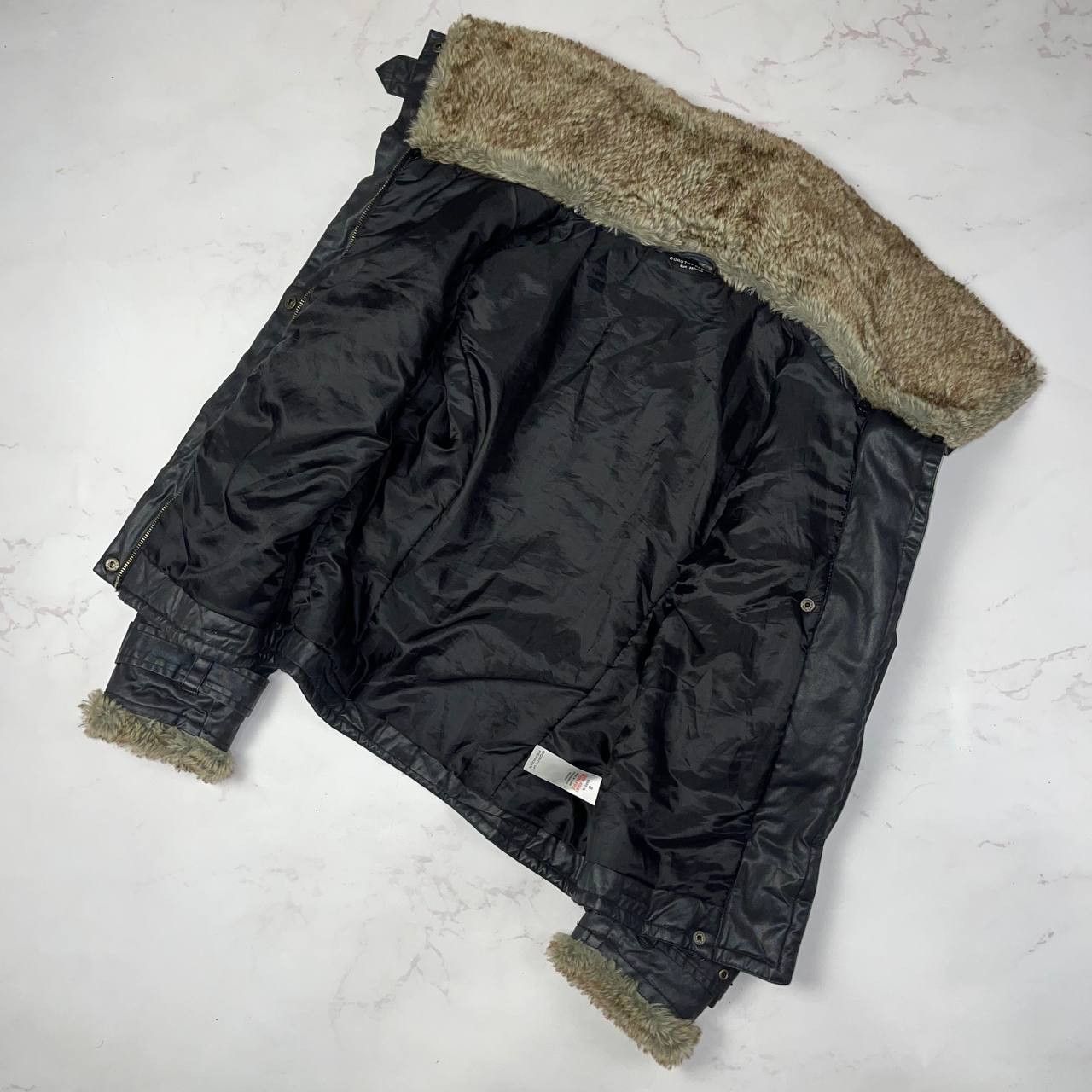 Japanese Brand Vintage Crazy Y2K Leather fur Jakets streetwear size Size M / US 6-8 / IT 42-44 - 9 Thumbnail