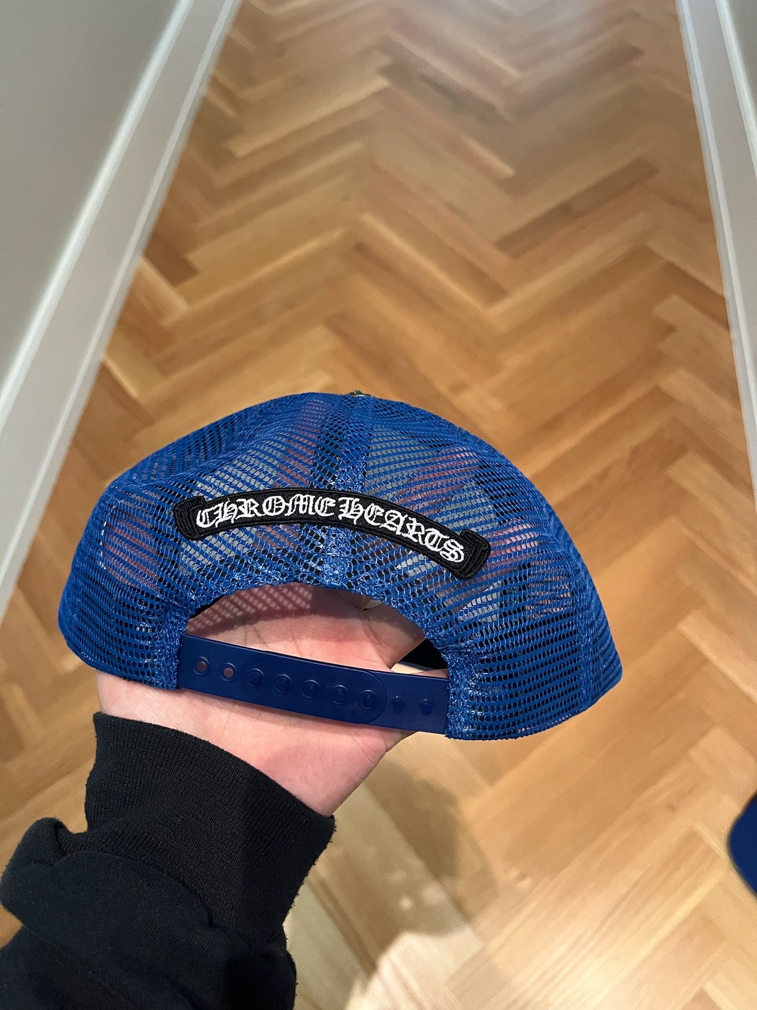 Chrome Hearts Chrome Hearts King Taco Blue White Red Trucker Size ONE SIZE - 3 Thumbnail